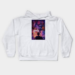 Pc 90s - 3D Pinball Space Cadet Kids Hoodie